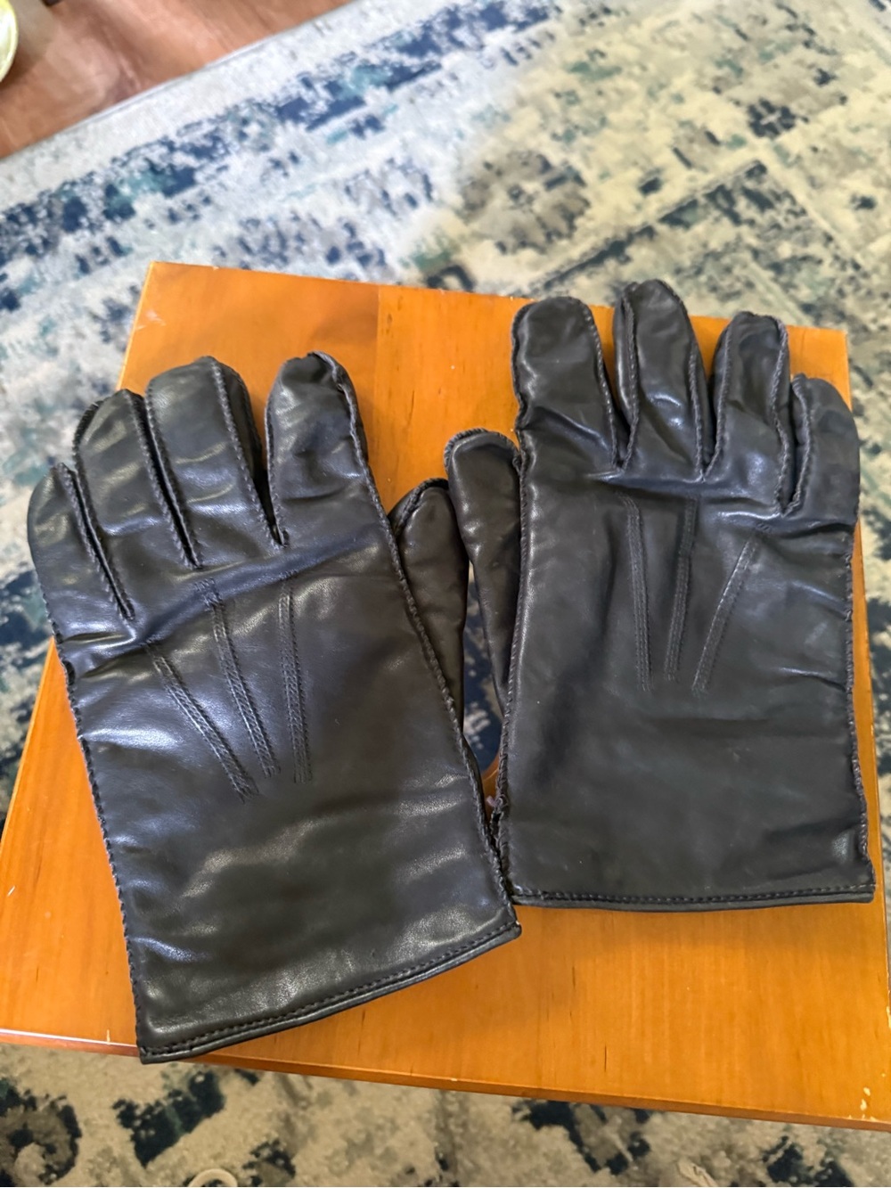 Men’s Black Men's Gloves from Sears - size XL  - 100% acrylic